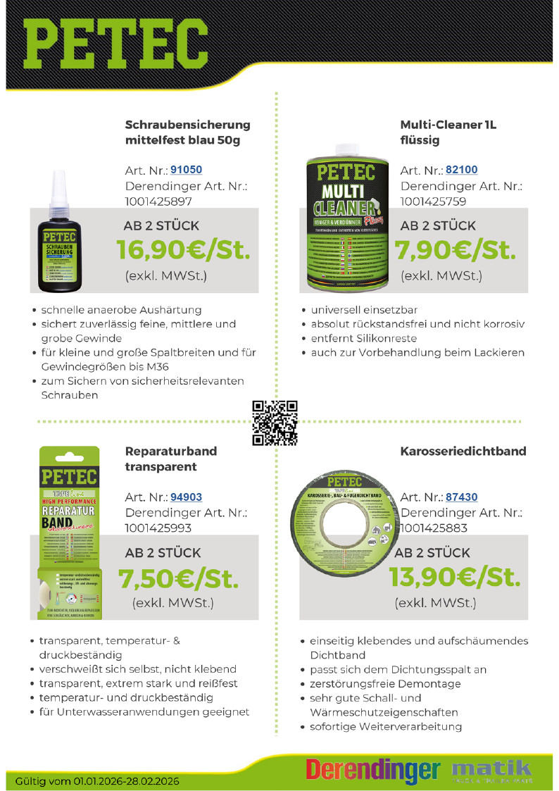 PETEC Februar 2026